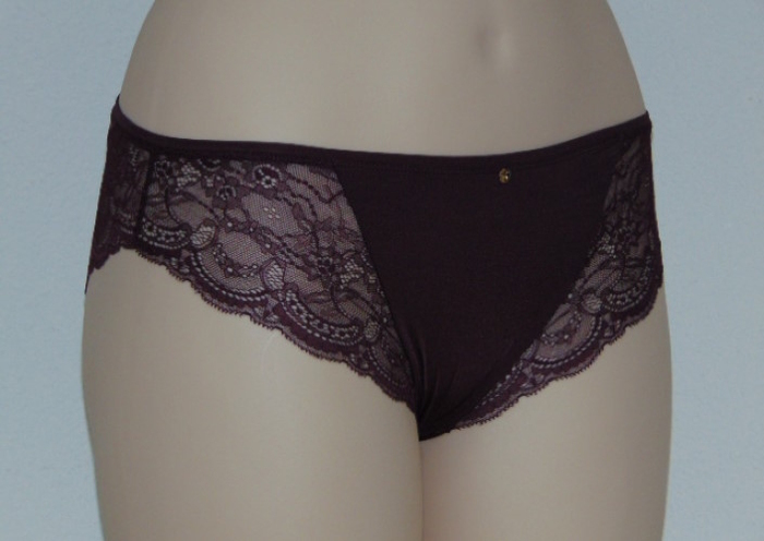 Missya Tamara aubergine slip