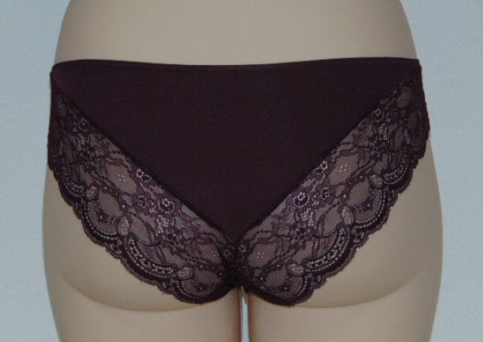 Missya Tamara aubergine slip