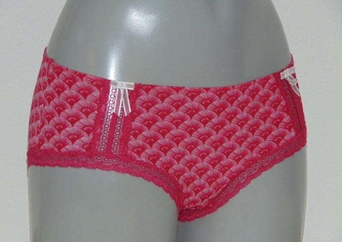 Cybéle Palmetto rood/print short