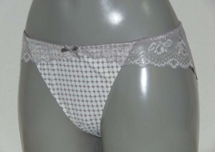 Cybéle Dotted grijs/print slip