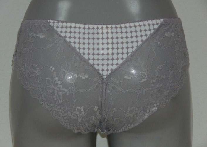Cybéle Dotted grijs/print slip