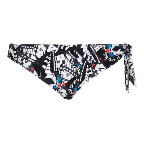 LingaDore Beach Butterfly zwart/print bikini broekje