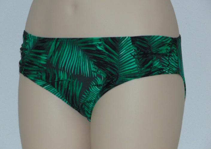 Missya Orchid groen/print bikini broekje
