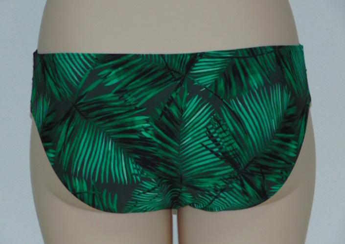 Missya Orchid groen/print bikini broekje