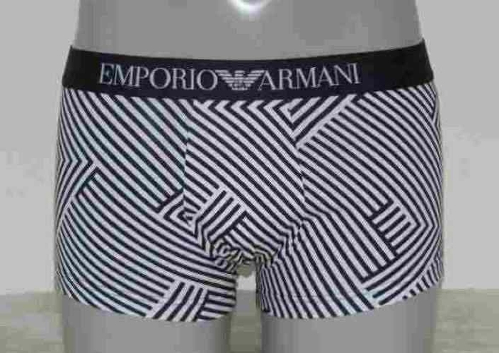 Armani Heren Trunk zwart boxershort