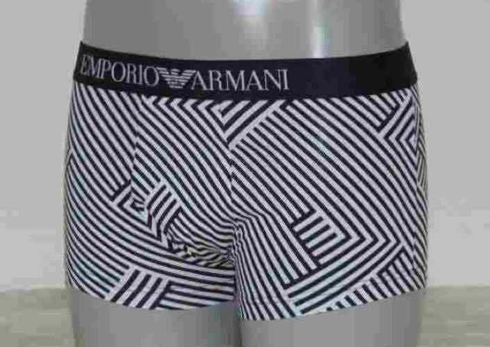 Armani Heren Trunk zwart boxershort