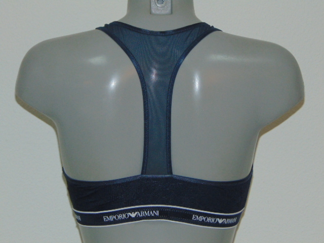 Armani Dames Lace marine blauw/blauw sport top