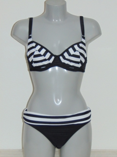 Nickey Nobel Mona zwart/wit bikini set