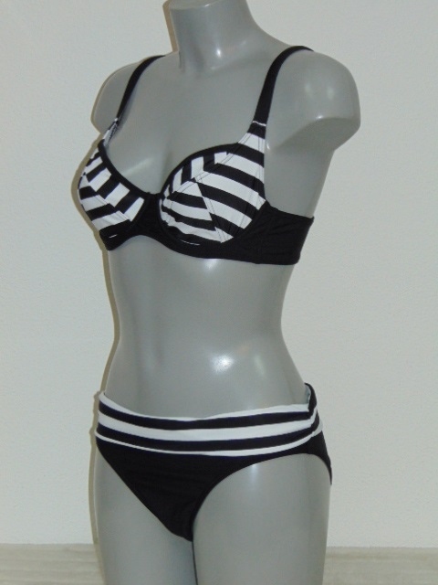 Nickey Nobel Mona zwart/wit bikini set
