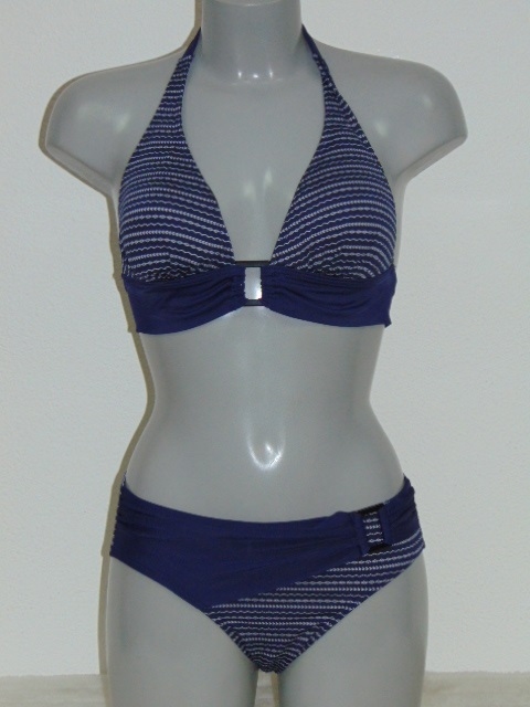 Lentiggini Pattern marine blauw bikini set