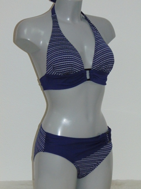 Lentiggini Pattern marine blauw bikini set