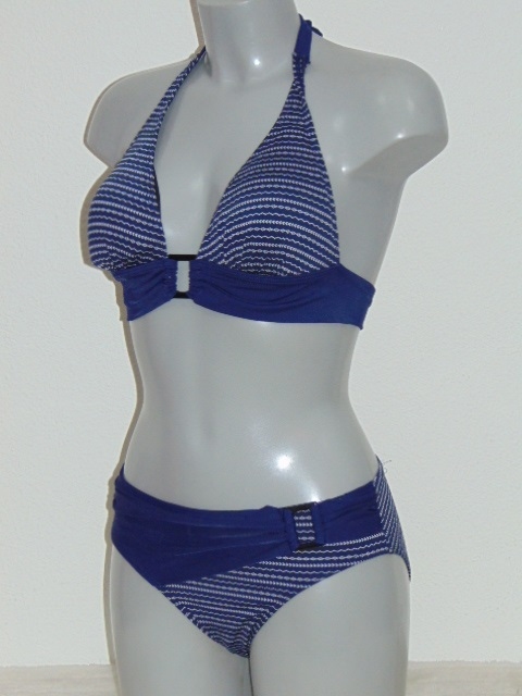 Lentiggini Pattern marine blauw bikini set