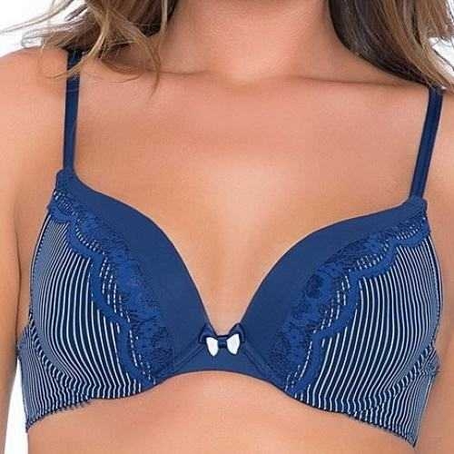 After Eden Rosanne marine blauw voorgevormde bh