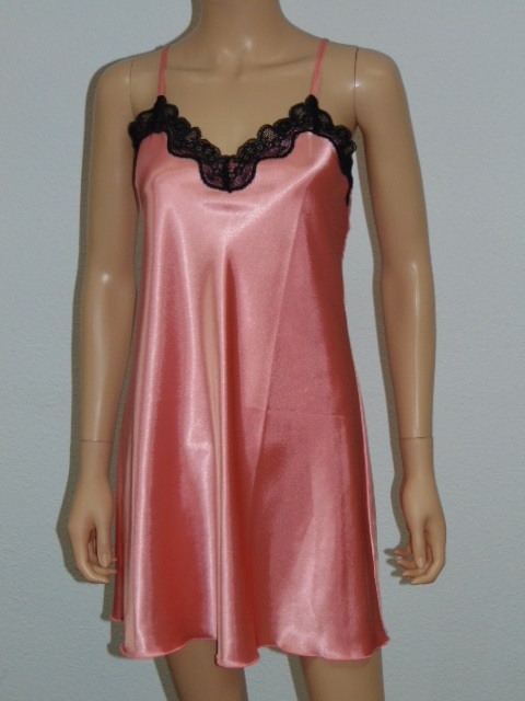 LingaDore Night Liquid roze slipdress