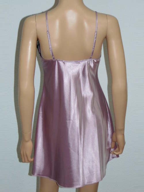 LingaDore Night Liquid paars slipdress