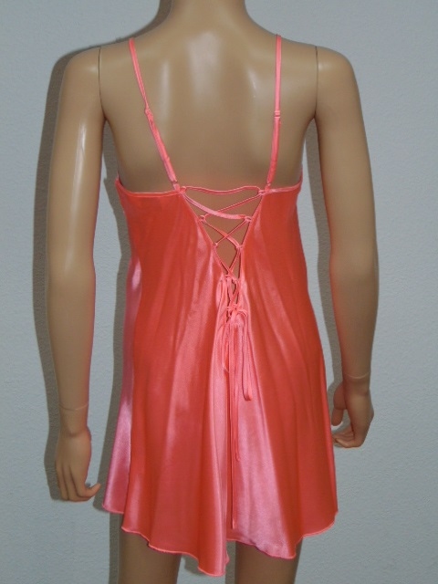 LingaDore Night Liquid roze slipdress