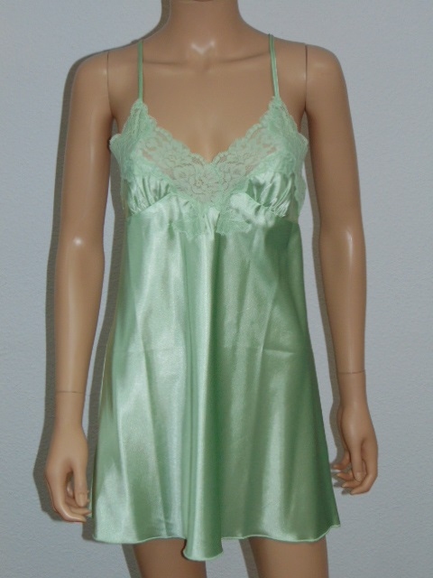 LingaDore Night Liquid groen slipdress