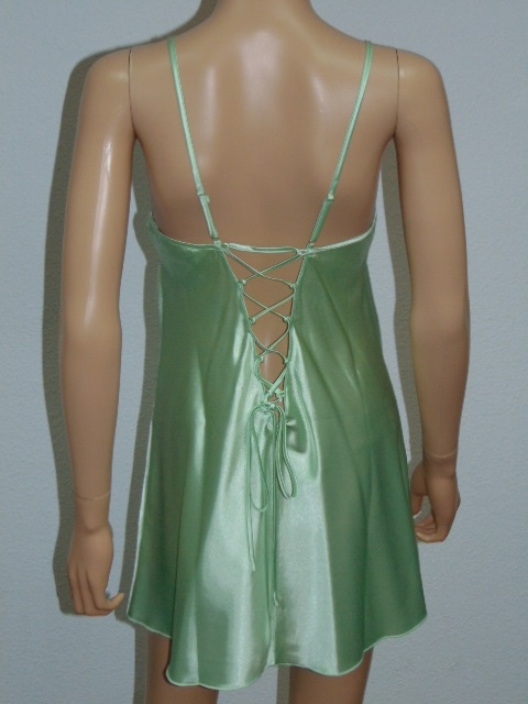 LingaDore Night Liquid groen slipdress