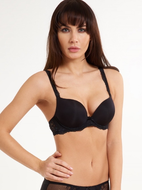 LingaDore Daily Gel Push Up zwart push up bh