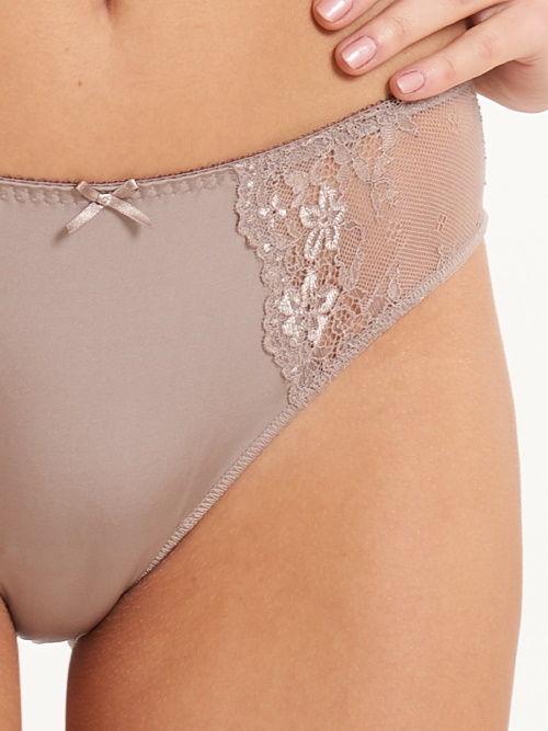 LingaDore Daily Basic taupe slip