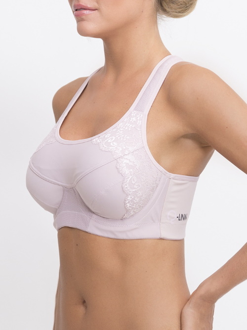 Q-Linn Barcelona paars sport bh