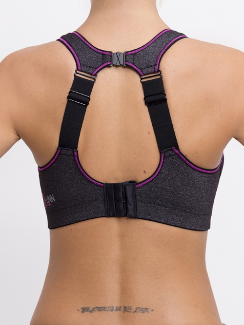 Q-Linn Barcelona grijs sport bh