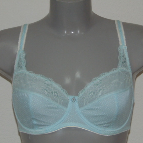 Eva Polka Dot blauw niet voorgevormde bh