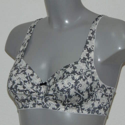 Eva Flaire wit/print wireless bh
