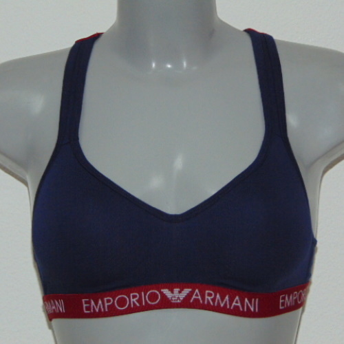 Armani Dames Armani Sport marine blauw sport top