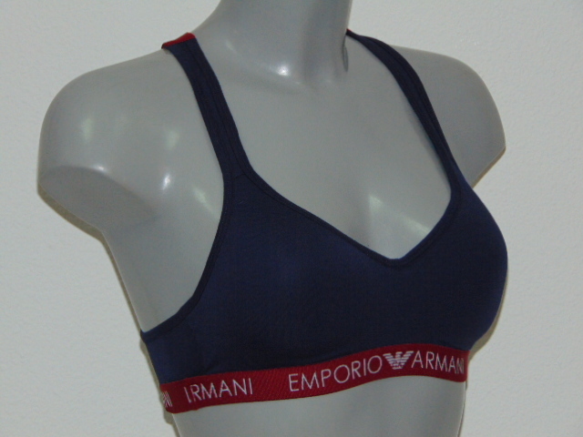 Armani Dames Armani Sport marine blauw sport top
