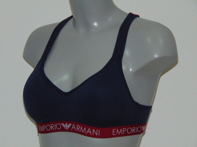 Armani Dames Armani Sport marine blauw sport top