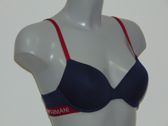 Armani Dames Armani Sport marine blauw voorgevormde bh