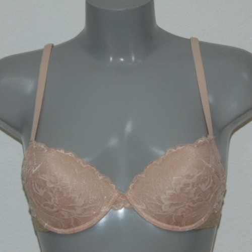 Armani Dames Pizzo d'Oro perzik push up bh