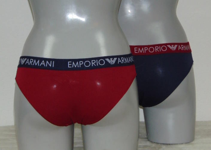 Armani Dames Armani Sport marine blauw/rood slip
