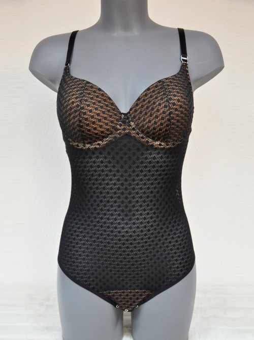 Eva Noir de Noir zwart body