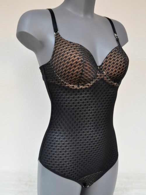 Eva Noir de Noir zwart body