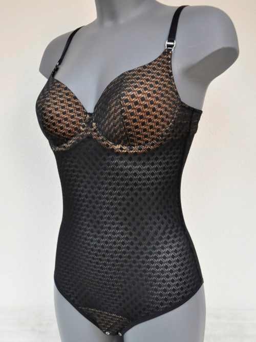 Eva Noir de Noir zwart body