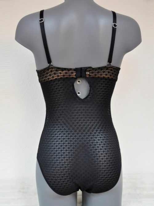 Eva Noir de Noir zwart body
