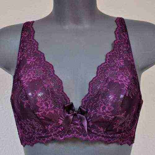 Eva In the Mood for Lace paars niet voorgevormde bh