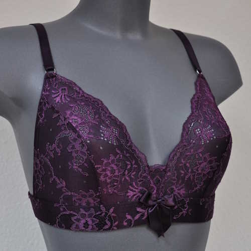 Eva In the Mood for Lace paars wireless bh