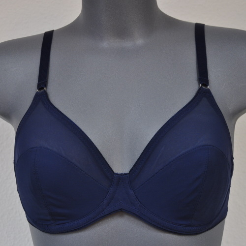 Eva Feminale marine blauw niet voorgevormde bh