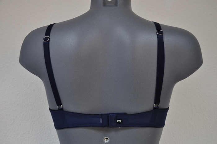 Eva Feminale marine blauw niet voorgevormde bh