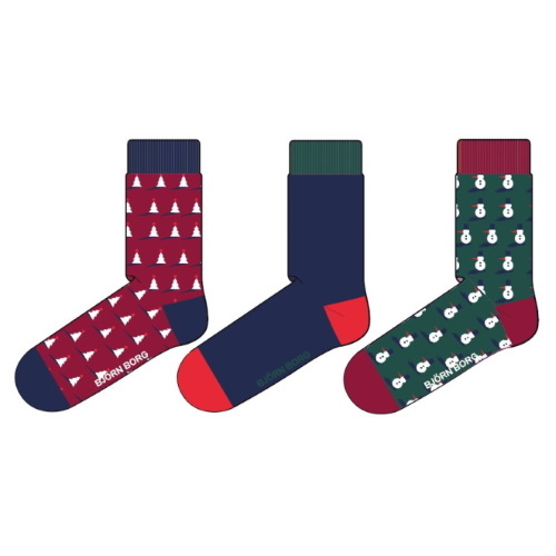 Björn Borg XMAS multicolor sokken