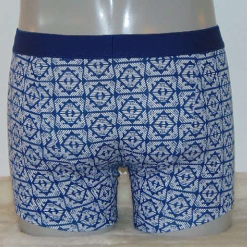 Armani Heren Logo blauw/wit boxershort