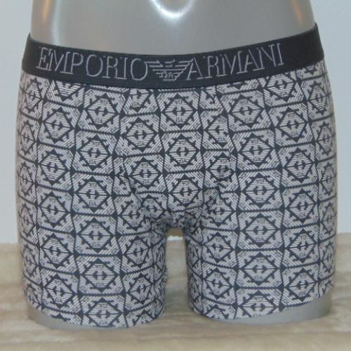 Armani Heren Logo grijs boxershort