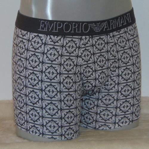 Armani Heren Logo grijs boxershort
