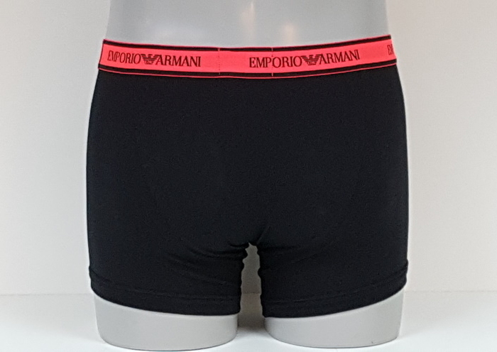 Armani Heren Eagle zwart/roze boxershort