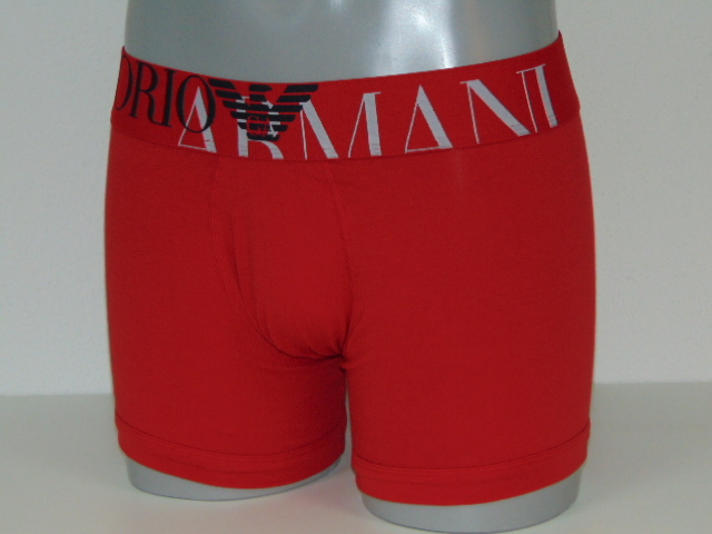 Armani Heren Contour rood boxershort