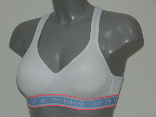 Armani Dames Armani Sport wit wireless bh
