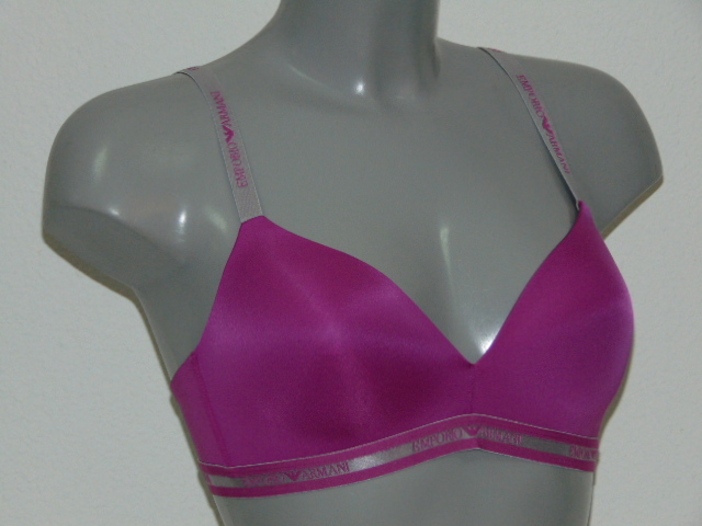 Armani Dames Microfiber fuchsia wireless bh